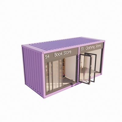 20ft Container Pop Up Coffee Shop Ресторан Мобильный контейнерный бар с современным дизайном и индивидуальным цветом