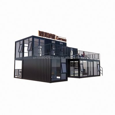 20ft или 40ft Контейнерные дома на заказ Бар Кафе Гостиница Ресторан Магазин Отгрузка Контейнер Кофе-магазин Контейнерный магазин Киоск