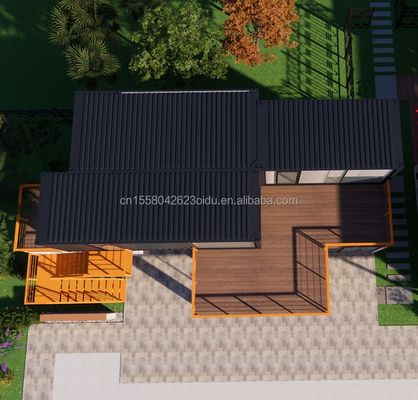 10ft Shipping Container Coffee Shop Steel Frame Container Shop Киоск с оцинкованной стальной изгибкой 180г Контейнерные дома