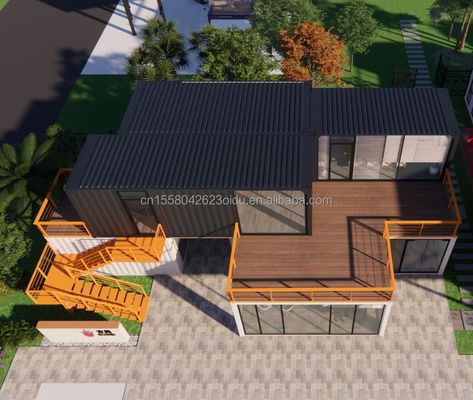 10ft Shipping Container Coffee Shop Steel Frame Container Shop Киоск с оцинкованной стальной изгибкой 180г Контейнерные дома
