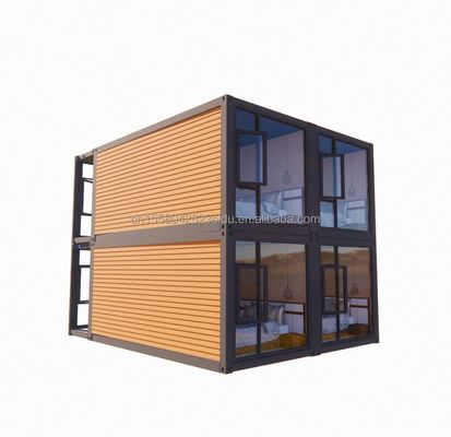 Гостиница 2 этаж Luxury Boxable Extendable Container House с индивидуальным цветом и индивидуальной настройкой