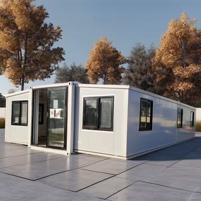 Алюминиевое стекло высотой 20 футов расширяемая вилла, устойчивая к ураганам, портативная мобильная роскошная квартира