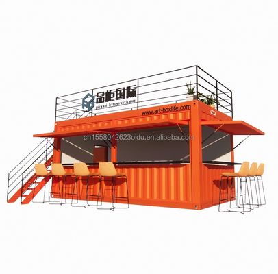 Доступный 20ft или 40ft контейнер для перевозки сборные магазины Магазины с окнами из алюминиевого сплава