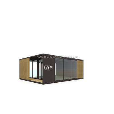 20ft Deluxe Prefabricated Room Prefabricated Container Villa с стеной 50/75/100 мм волновой сэндвич панель