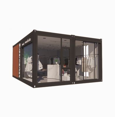Стенная 100 мм волна сэндвич панель Отель контейнерный магазин настраиваемая плоская упаковка быстрая установка сборный дом