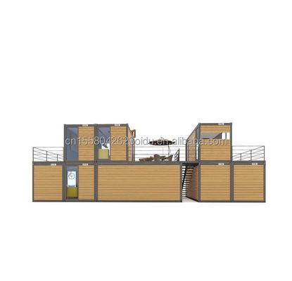 Современный дизайн 20ft или 40ft Фуд-бар Кафе Супермаркет Магазин Контейнерный магазин Настраиваемый плоский пакет Предварительно сконструированный дом