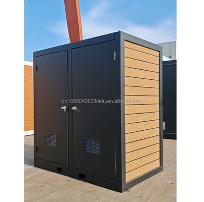 Стенная 50/75/100 мм волна сэндвич панель 20ft или 40ft роскошный портативный душевой кабины для дома или квартиры ванная комната туалет