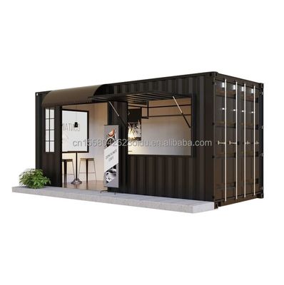 Префабрикованный контейнер с бутербродом для сэндвичей Ресторан 20ft 40ft Модульный дом Дома для пользования Мобильный доставка Бар в кафе