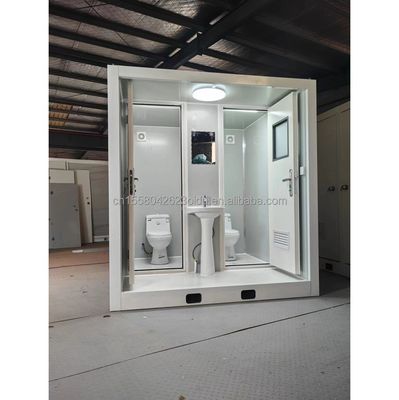 Стенная 50/75/100 мм волна сэндвич панель 20ft или 40ft роскошный портативный душевой кабины для дома или квартиры ванная комната туалет