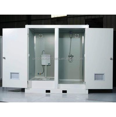Стенная 50/75/100 мм волна сэндвич панель 20ft или 40ft роскошный портативный душевой кабины для дома или квартиры ванная комната туалет