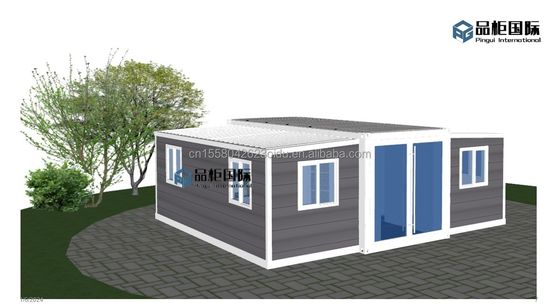 20ft или 40ft модульные стальные здания сборные современные дома с наружным и сэндвич-панель материала