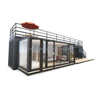Сертифицированный ЕС CSC современный жилой сборный стальной дизайн для пар в судоходных контейнерах