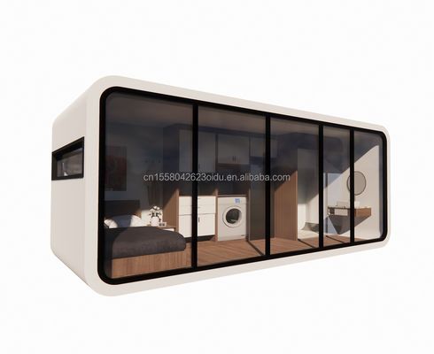Современный 20ft 40ft Prefab House Outdoor Tiny Pod Кофе-хаус Мобильный Рабочий Яблочный Кабин-Популярный Префабрикованный Кабин Квартира Квартира