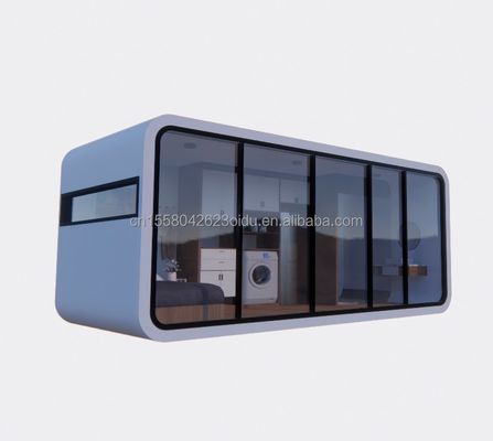 Современный 20ft 40ft Prefab House Outdoor Tiny Pod Кофе-хаус Мобильный Рабочий Яблочный Кабин-Популярный Префабрикованный Кабин Квартира Квартира