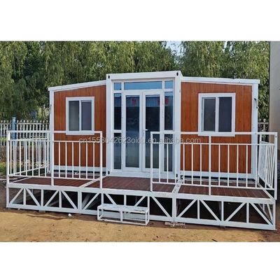 Современный 20ft сборный Австралия складной мобильный дом модульный расширяемый контейнерный дом с 3D-моделью / CAD-рисунки