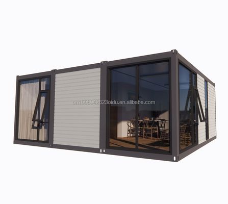 Гальванизированная стальная изгибающаяся 180г 20ft 40ft отсоединяемый сборный плоский пакет контейнер Дом с 2 спальнями для отеля