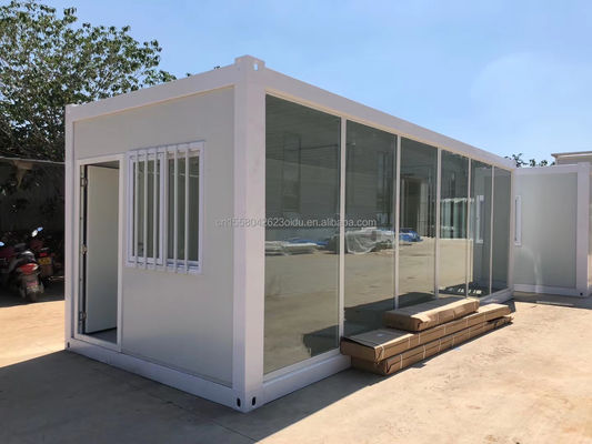 Портативный семейный квартира упаковка 20ft или 40ft роскошный сборный контейнер с окнами из алюминиевого сплава