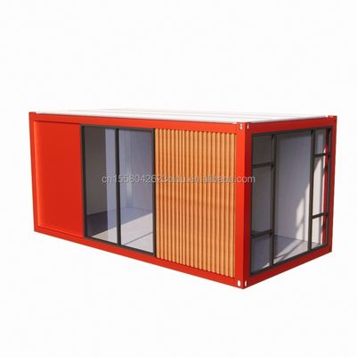 Алюминиевый сплав Windows 20FT Мобильный контейнерный корпус - лучший выбор для размещения в отеле и легкого передвижения
