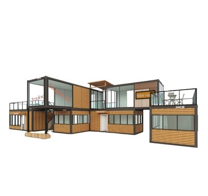 20ft/40ft настраиваемая цветовая комбинация контейнерная комната для продаж будка кафе магазин охранная комната офис бар