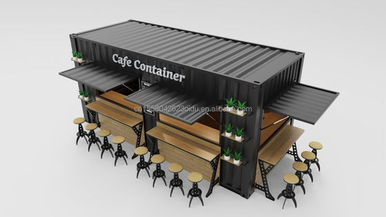 Поставка на заказ складной отель мобильный дом с оцинкованной стальной изгиб 180г 20ft Готовый к складной доставки контейнерный дом