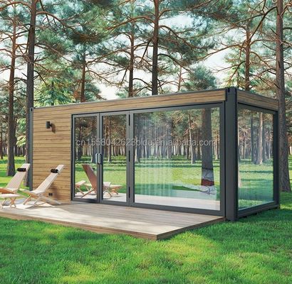 OEM 20ft Multi Functional Luxury Flat Pack Container House Дом с 50/75/100 мм волновой сэндвичей