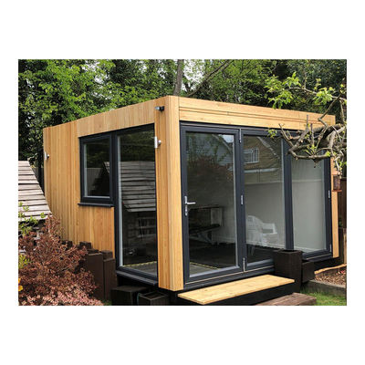 Гальванизированный стальной изгиб 180g 20ft Flat Pack Luxury Prefabricated Shipping Container House с стальной рамой и окнами