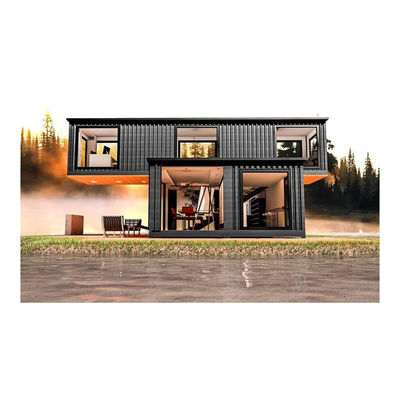 20ft/40ft настраиваемый Flatpack комбинация роскошный контейнерный дом со стеной 50/75/100 мм волна сэндвич панель на скидку