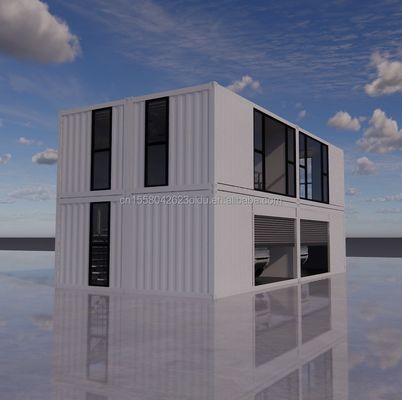 Настраиваемый плоский пакет сборный дом с современным дизайном и окнами из алюминиевого сплава